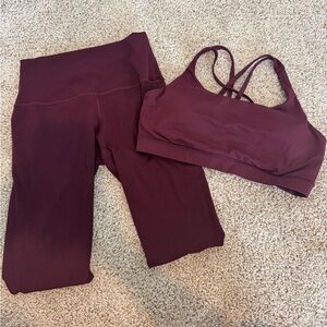 Lululemon Garnet Set
